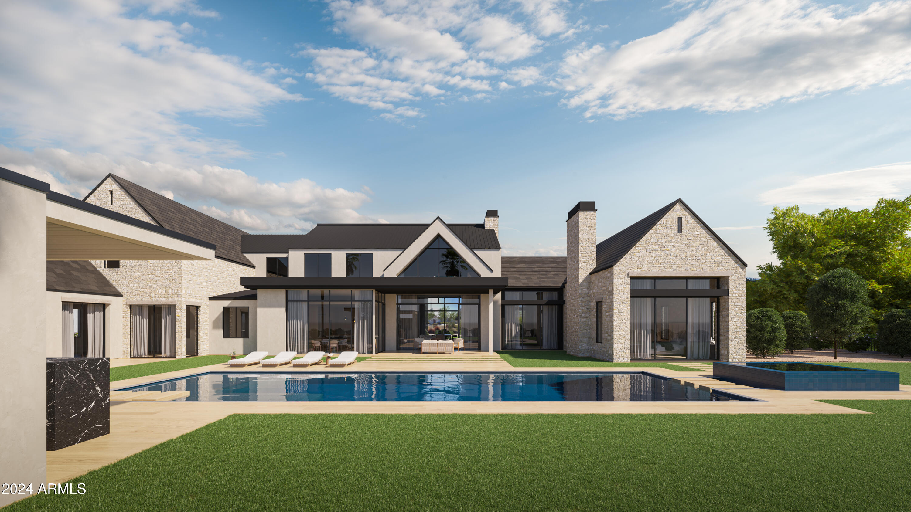 6230 E Hillcrest Boulevard — pool and Camelback Mountain views